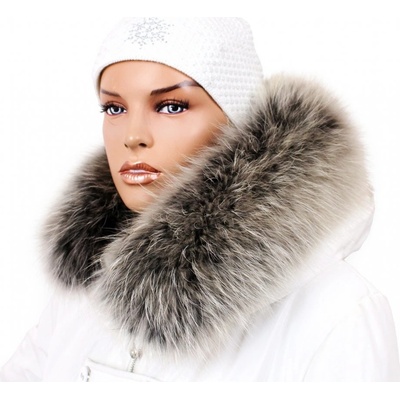 Sikora Kožušinový lem na kapucňu golier medvedíkovec arctic snowtop M 31/15 (70 cm)