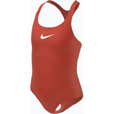 Детски бански костюм от една част Nike Essential Racerback червен NESSB711-620