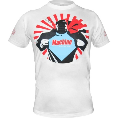 Triko Machine Super hero MACH_PT_SHERO bílé