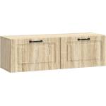 vidaXL Стенно монтиран ТВ шкаф Дъб сонома 98 x 31 x 30 см (899407)