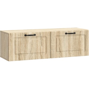 vidaXL Стенно монтиран ТВ шкаф Дъб сонома 98 x 31 x 30 см (899407)