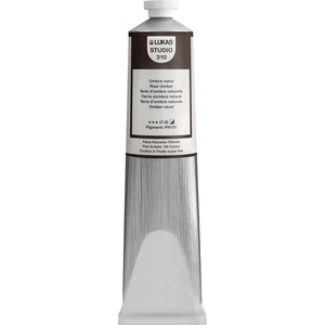 Lukas Studio Aluminium Tube Маслена боя Raw Umber 200 ml 1 бр (703100014)