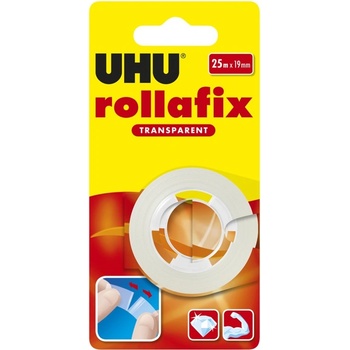 UHU GmbH & Co. KG UHU самозалепваща лента Rollafix прозрачна, резервна, блистер 25 м