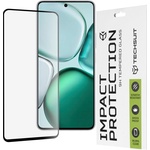 Techsuit Протектор за Honor X9c Smart - 111D Full Cover / Full Glue Glass - черен