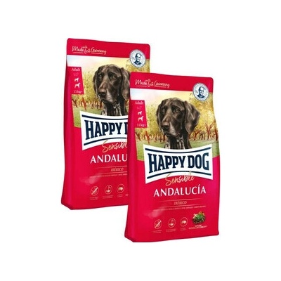 Happy Dog Supreme Andalucia Vepřové maso 2 x 4 kg