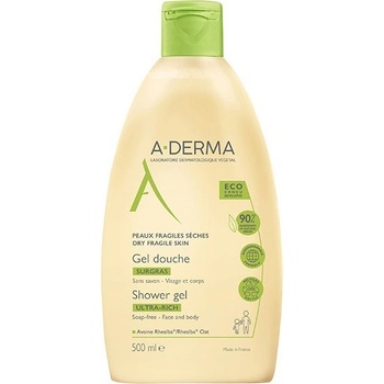 A-Derma Hydra-Protective hydratační sprchový gel 500 ml
