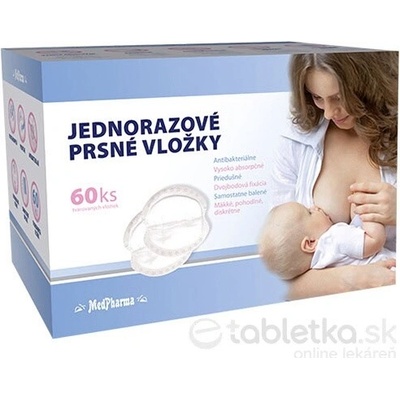 MedPharma JEDNORAZOVÉ PRSNÉ VLOŽKY60 ks