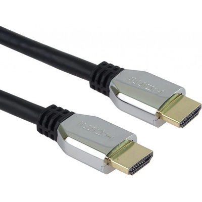 PremiumCord ULTRA HDMI 2.1 High Speed + Ethernet kabel 8K@60Hz,zlacené 1m - kphdm21z1 – Sleviste.cz