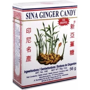 Sina Джинджифилови бонбони Sina 56g (KEO GUNG INDONESIA)