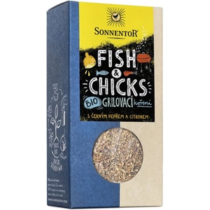 SONNENTOR Fish & Chicks - подправка за скара, БИО, 55 гр