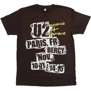 U2 I+E Paris Event 2015 (Ex-Tour) Brown XL Риза (U2TOURTS08MBR04)
