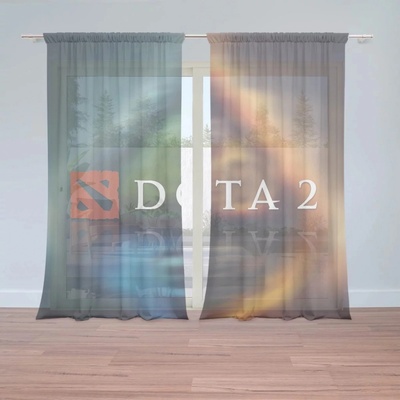 Záclony DOTA 2 Glow: 2 ks - 150x250 cm - Sablio