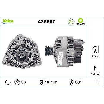 Generátor VALEO 436667