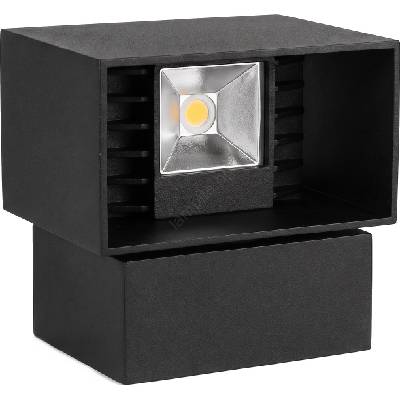 Výrobce po 1 ks Led външно стенно осветително тяло led/6w/230v ip54 черно (p7641)