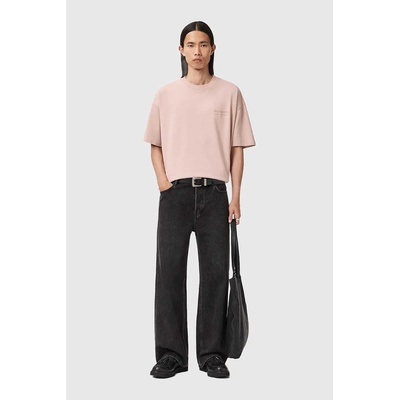 AllSaints уголемена тениска мъжка от памук (M071PB)