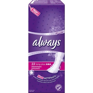 Always Ежедневни превръзки Always Dailies - Long Plus, 22 броя