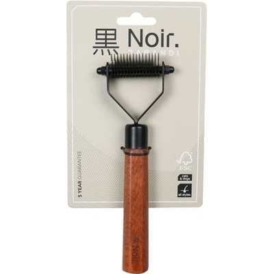 EBI NOIR JAPANDI Zastrihávací hrebeň so 16 čepeľami pre psov 19 x 6,5 x 2,5 cm