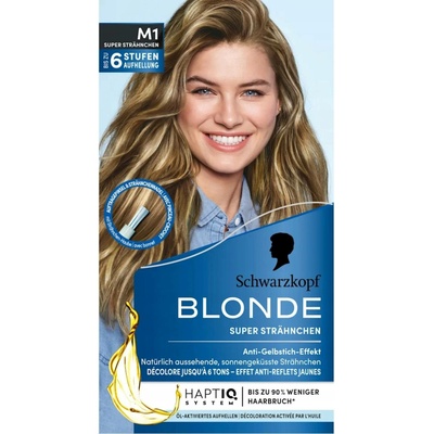 Schwarzkopf Blonde barva zesvětlující pro melíry, sada M1, 1 ks DE