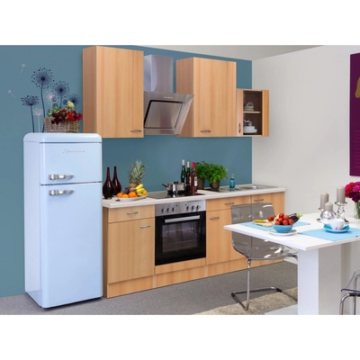 Flex Well Kuchyňa Nano 220 cm/typ 3 rúra/varná doska/digestor