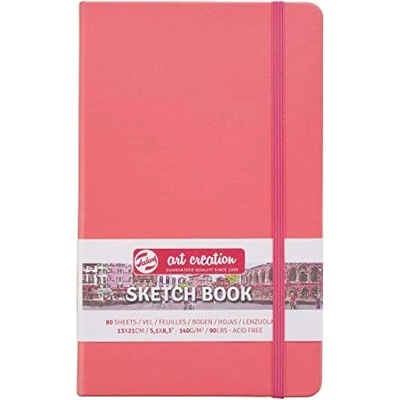 Talens Art Creation Sketch Book - skicák v korálové tvrdé vazbě 21x30cm 80 listů 140 g