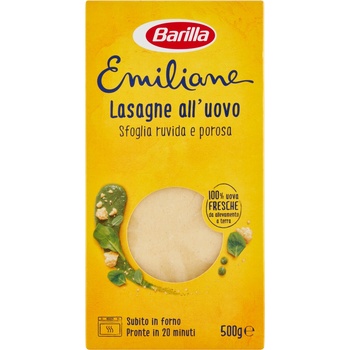 Barilla Emiliane vaječné lasagne 0,5 kg