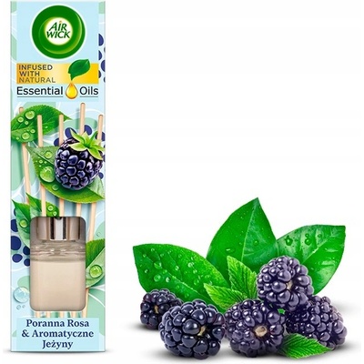 Air Wick Vonné tyčinky Ranní Rosa & Aromatické Ostružiny 40 ml