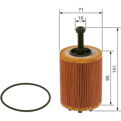 Olejový filtr BOSCH 1 457 429 192 – Hledejceny.cz