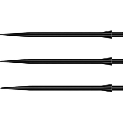 Red Dragon Raptor Smooth Black Points - sada 3 ks 50 mm