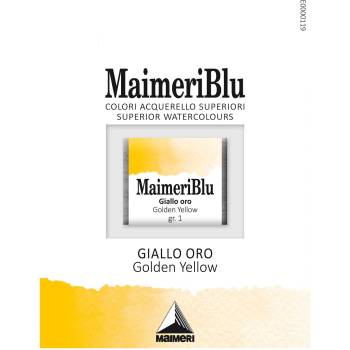 Maimeri Blu Акварелна боя Golden Yellow 117 1, 5 ml 1 бр (M1607117)