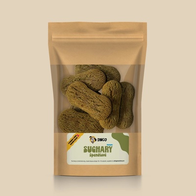 Dingo Sucháre špenátové bezlepkové 250 g