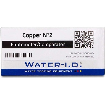 Water I.D. Cooper N°2 Náhradné tablety na meranie hodnôt medi, 10ks