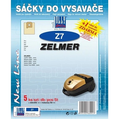 JOLLY Papírové sáčky Z7 5 ks