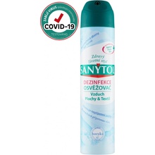 Sanytol Horská vůně desinfekční osvěžovač vzduchu na plochy a textil 300 ml