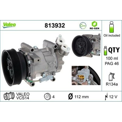 Kompresor klimatizace VALEO 813932 – Sleviste.cz