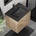 Bath Deluxe Шкаф за баня с умивалник kenwood 61 см дъб/черно (setbt0096a)