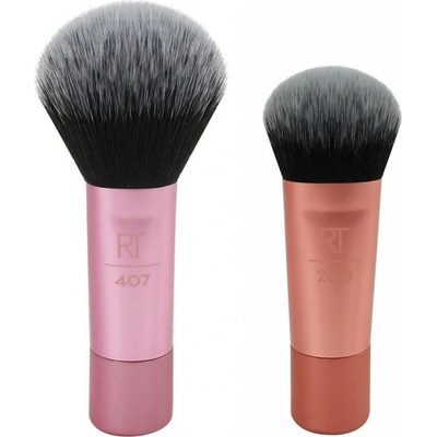 Real Techniques Mini Foundation & Blush Brush Duo sada štětců – Zboží Mobilmania