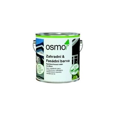 Osmo Garden Colour 7500 Traffic White - Бързосъхнещ финиш на водна основа 2.5л (4297)