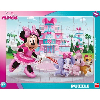 Dino - Puzzle Minne with the dogs - 40 - 99 piese