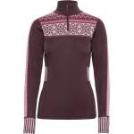 Kari Traa Дамско мериносово термобельо Kari Traa Women's Ines Half Zip Merino base layer - Cocoa Powder (115-2737-0212)