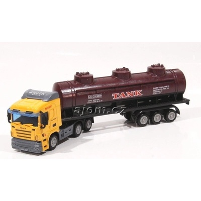Mondo Motors Model nákladního auta tahač s návěsem cisterna 1:65