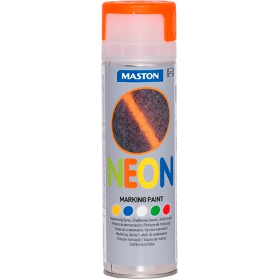 Maston Značkovací sprej Neon žiarivo oranžová, hodvábne matný 500ml