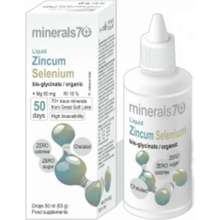 Minerals70 Liquid Zincum Selenium 50 ml