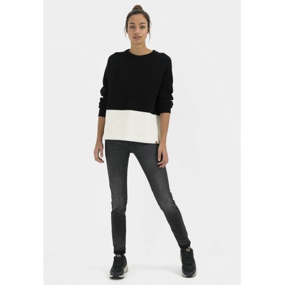 Camel džínsy active denim slim fit sivá