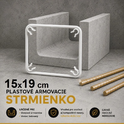 ROXOR Betonárska výstuž - prúty, hrúbka 6 mm, dĺžka 6 m