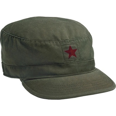 VINTAGE FATIGUE RED STAR ZELENÁ