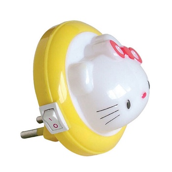 Image 1 of VITO Нощна лампа, Kitty, 4 x RLED, зелена, 220V - VITO (5200090)