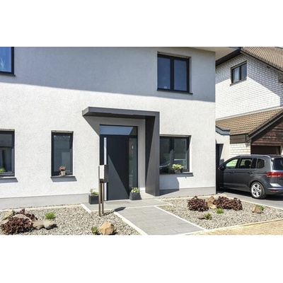 Gutta BS Plus 200 RAL 7016 200x90 cm vrátane pravého bočného dielu odtok vody v bočnom diele
