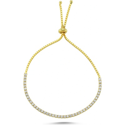 Lunica Stříbrný náramek srdíčka 0058 0462