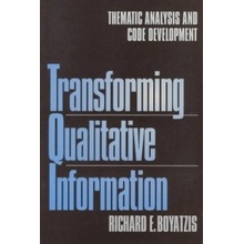 Transforming Qualitative Information Boyatzis Richard E.