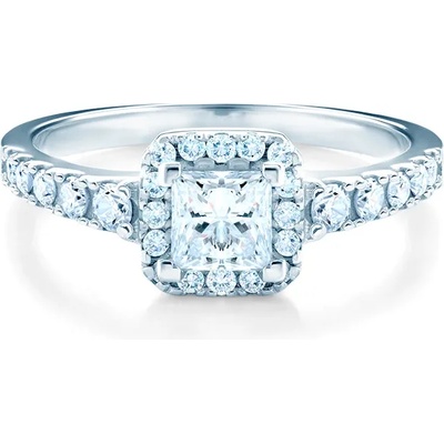 SAVICKI Годежен пръстен savicki: бяло злато, диамант